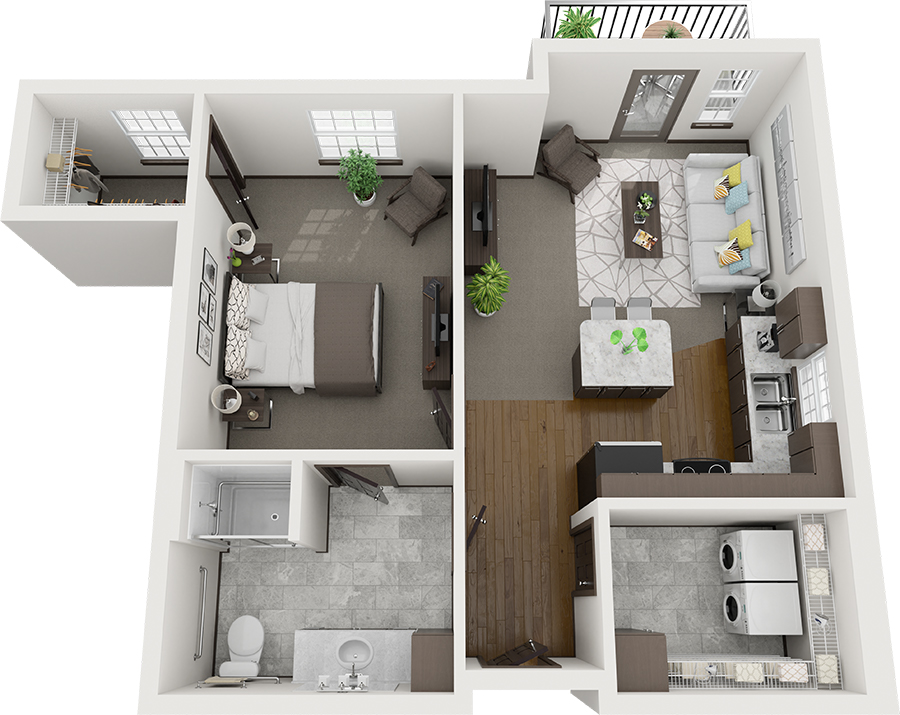 Pelican Landing Oak Assisted Living layout